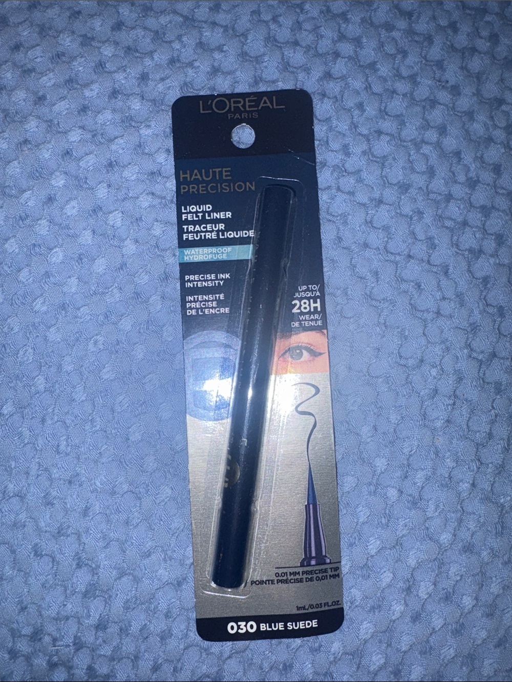 L'Oreal Brown Leather & Blue Suede Liquid Eyeliners with Black Mascara NWT - Picture 4 of 6